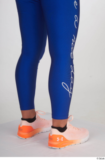 Zuzu Sweet blue leggings calf dressed orange sneakers sports 0006.jpg